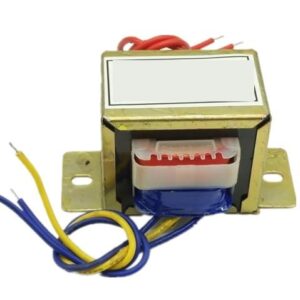 AC 6V 9V 12V 15V 24V Output Voltage 2W EI Copper Core Input 220V 50Hz~60Hz Single Voltage 2 Line Copper Power Transformer