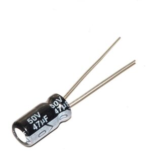Capacitors  47UF/50V Aluminum Electrolytic