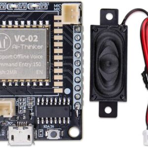 VC-02-Kit AI Intelligent Offline Voice Module Speech Control US516P6 CH340C Breadboard Offline Recognition Speech Control Module - Full Set