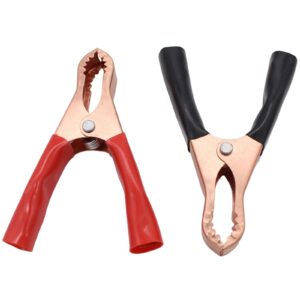 80 mm Length, 50 A PVC-Insulated Safety Test / Battery Clip (Crocodile / Alligator Clip)BX