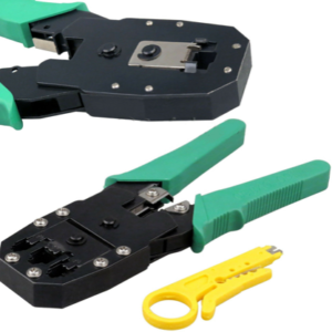 All-in-One Modular Crimping Tool – RJ45 / RJ12 / RJ11, Cat5E / Cat6 Compatible(BR)