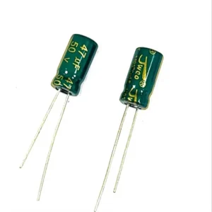 Capacitors  47UF/50V Aluminum Electrolytic