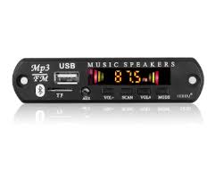 12V Car Audio USB TF FM Radio Module Wireless Bluetooth 5.0 Car MP3 Decoder