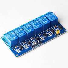 6-Channel Relay Module with Optocoupler Isolation | High/Low Level Trigger | 10A AC/DC Load Control