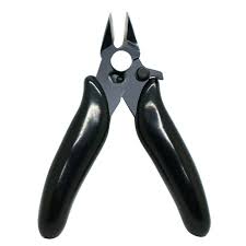 Mini 3.5″ Diagonal Side-Cutting Pliers – Compact Wire Cutter / Electronics Pliers(BR)