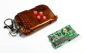 YK04 4-Channel RF Remote Control Module – Wireless Relay Switch 433MHz Receiver & Transmitter