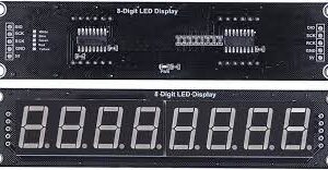4-Digit 7-Segment LED Display Module with 74HC595 Driver – Red Numeric Display for Arduino