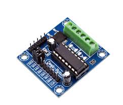Mini L293D Motor Driver Module – Compact Dual H-Bridge Controller for DC & Stepper Motors