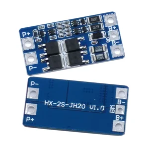 HX-2S-JH20 2S Lithium Battery Protection & Balancer Board – 7.4V/8.4V 10A Charger Protection
