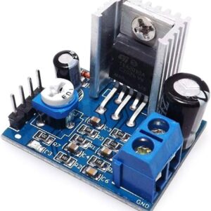 TDA2030A Audio Amplifier Board 18W – Mono Power Amplifier Module 6V–12V with Volume Control(BL)