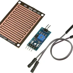 Raindrop Detection Sensor Module for Arduino – Rain & Water Level Sensor (3.3V–5V){BL}