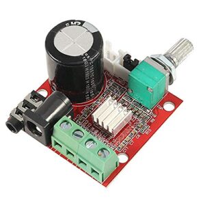 PAM8610 12V 2x10W Stereo Audio Amplifier Board – Class D Mini HiFi Amplifier Module(BL)