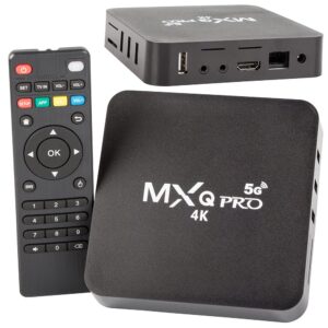 Android TV Box for Non-Smart TV – 4K Smart TV Converter with WiFi & Streaming Apps(BM)
