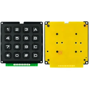 16 Keys 4x4 Matrix Keypad Module – Membrane Keyboard for Arduino & Embedded Systems(BL)
