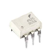 4N25 Optocoupler DIP-6 – Phototransistor Optoisolator IC for Arduino, Power & Signal Isolation(BL)