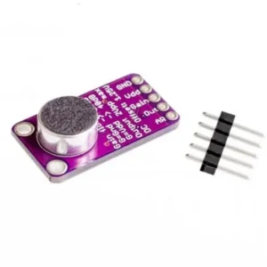 MAX9814 AGC Microphone Amplifier Module – High Sensitivity Electret Mic Board for Arduino & Audio Projects(BL)