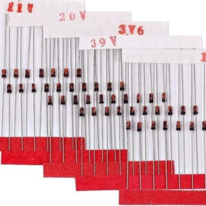 Zener Diode 0.5W 2V–39V – Multiple Voltage Values Available (BL)