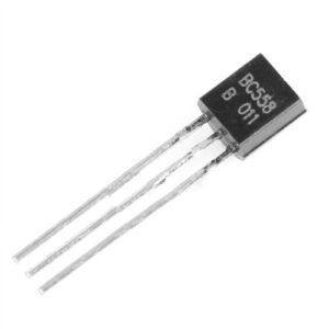 BC558 PNP Transistor Low Noise Audio Amplifier(BM)
