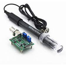 Liquid pH 0–14 Detection Sensor Module for Arduino – High Accuracy Water Quality Sensor with BNC Probe(BL)