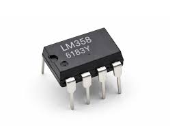 LM358 Dual Operational Amplifier IC – Low Power Op-Amp for Arduino, Sensor & Audio Projects(BL)