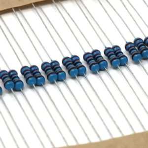 1/4W Carbon Film Resistor Assortment Kit – Precision Through Hole Resistors for Electronics & Arduino Projects(BV)