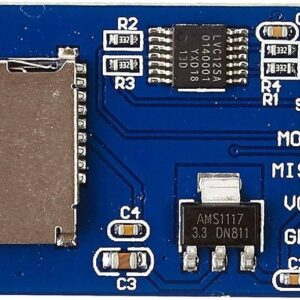 Micro SD TF Card Memory Module SPI Interface for Arduino, ESP32 & Raspberry Pi | Data Storage Module(BL)