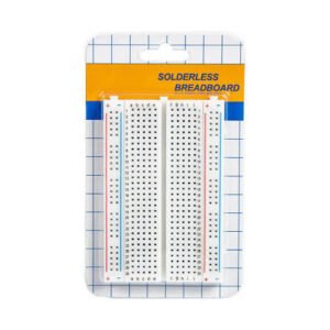 400-Point Solderless Breadboard Test Board for Arduino, ESP32, Raspberry Pi & DIY Electronics(BL)