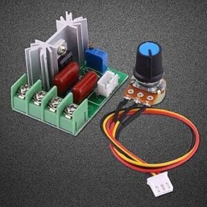 220V 2000W SCR AC Voltage Regulator Dimmer Motor Speed Controller Temperature Control Module(BZ))
