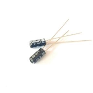 50V 0.1µF Aluminum Electrolytic Capacitor 5×11mm Radial Through-Hole Capacitor(BL)