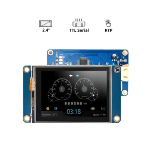Nextion NX3224T024 2.4" Basic Series HMI Touch Display | 320×240 Resistive TFT LCD for Arduino, ESP32 & Raspberry Pi(BQ)